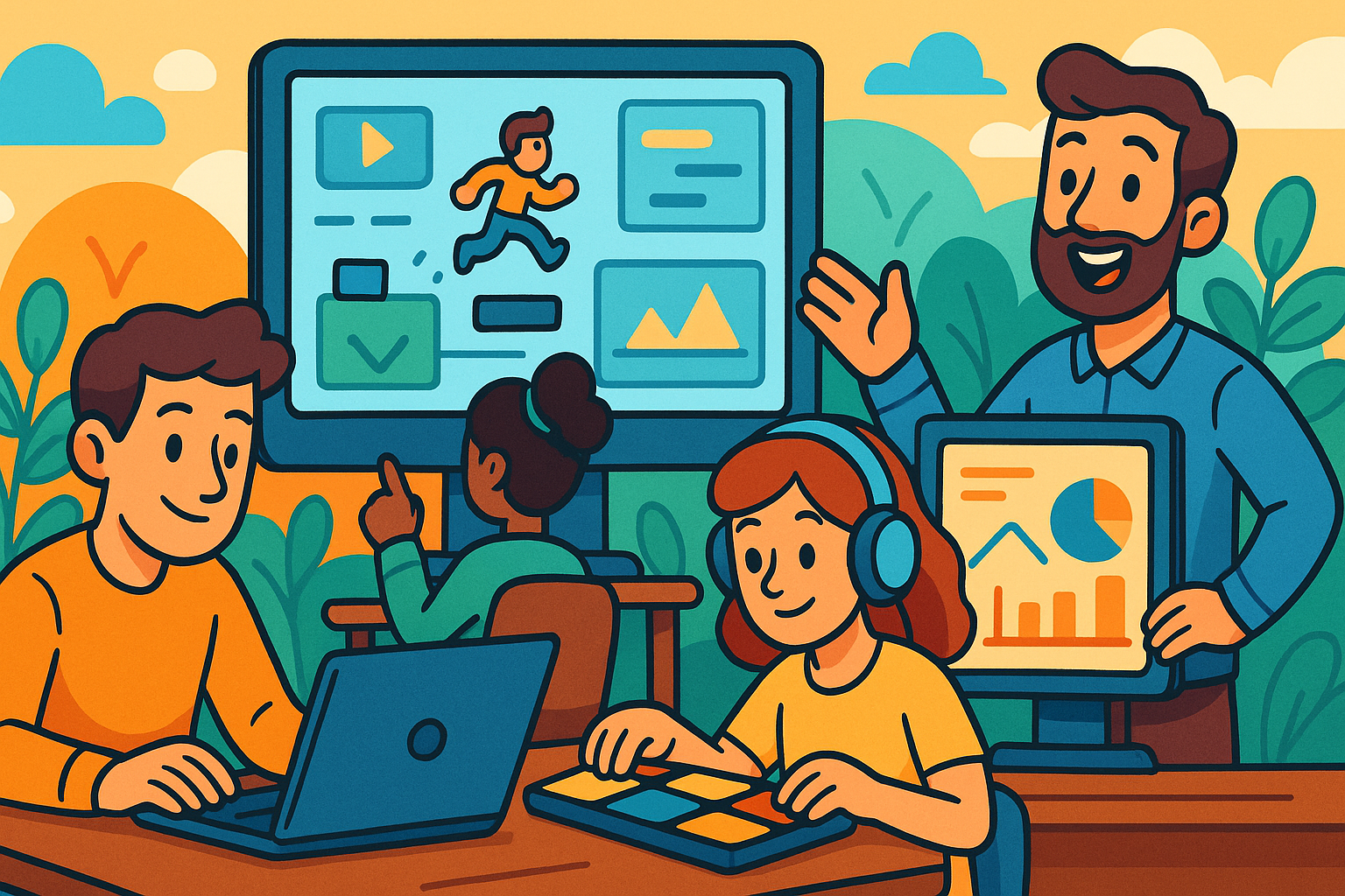 Adaptive Game Interfaces for Skill Evolution