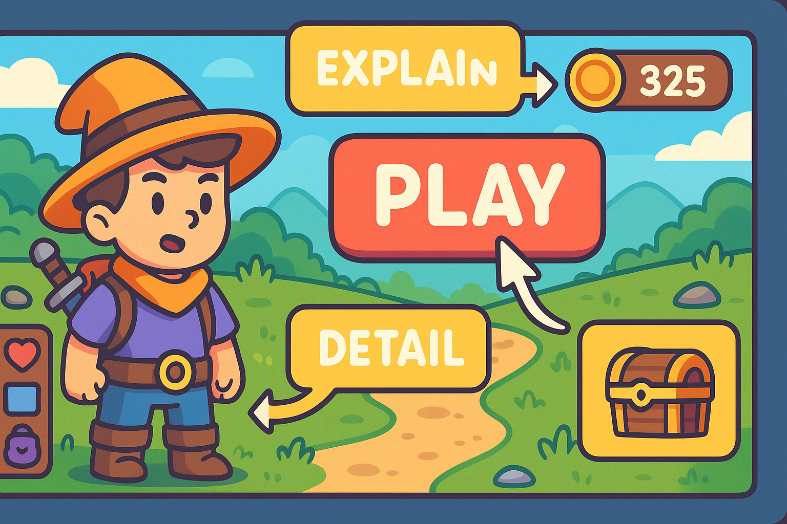 Interactive Overlays That Explain Gameplay